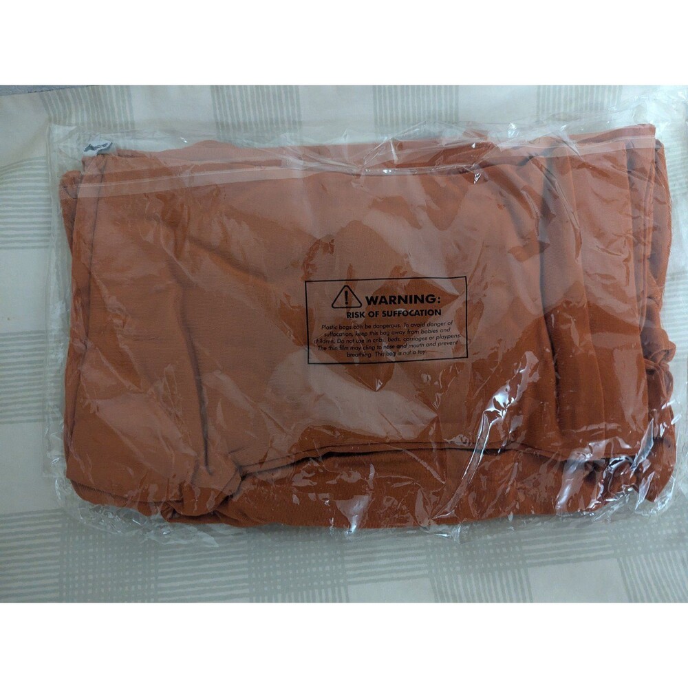 NIB Kiki and Lulu Bamboo Long Sleeve Two Piece PJs Burnt Orange size 4T - Picture 4 of 4